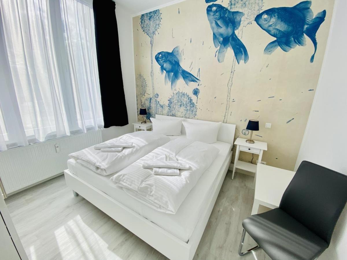 Berringer, Scholle, Direkt An Der Promenade Apartment Rostock Luaran gambar